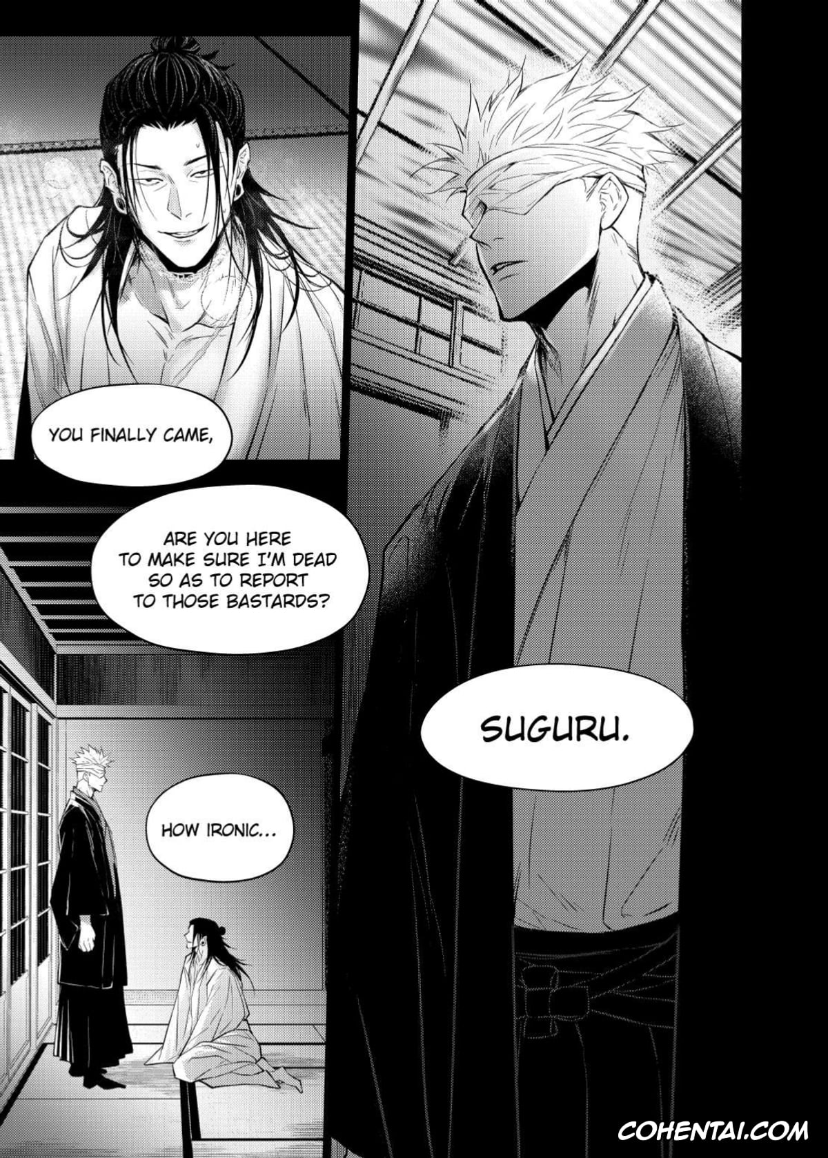 Jujutsu Kaisen porno, Satoru Gojo porno, Suguru Geto porno, Chains of Love (Jujutsu Kaisen), pagina 14