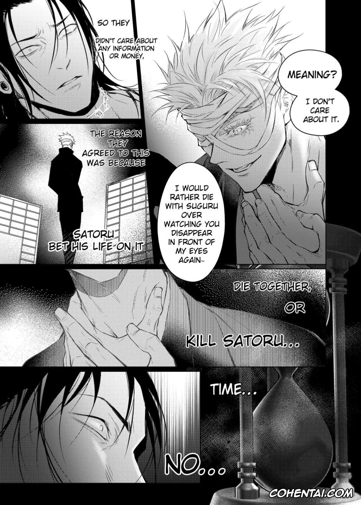 Jujutsu Kaisen xxx, Satoru Gojo xxx, Suguru Geto xxx, Chains of Love (Jujutsu Kaisen), pagina 22