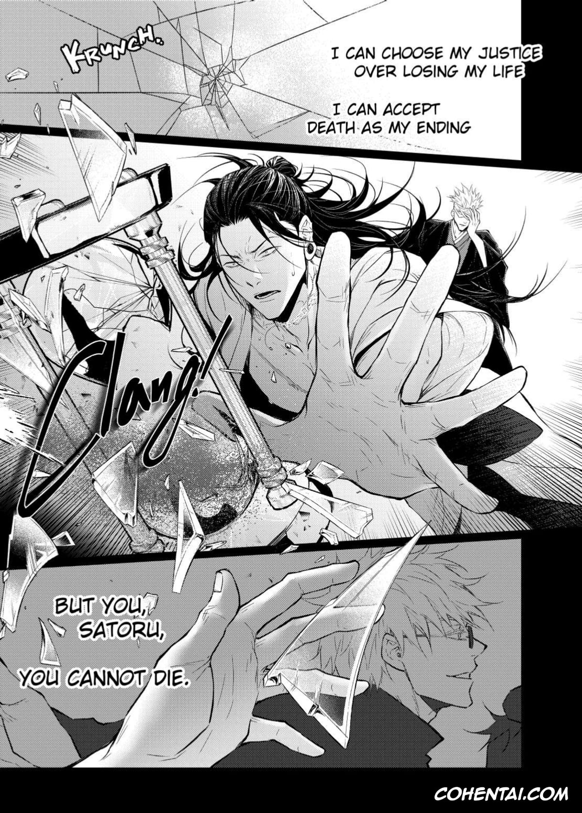 Jujutsu Kaisen hentai, Satoru Gojo hentai, Suguru Geto hentai, Chains of Love (Jujutsu Kaisen), pagina 24