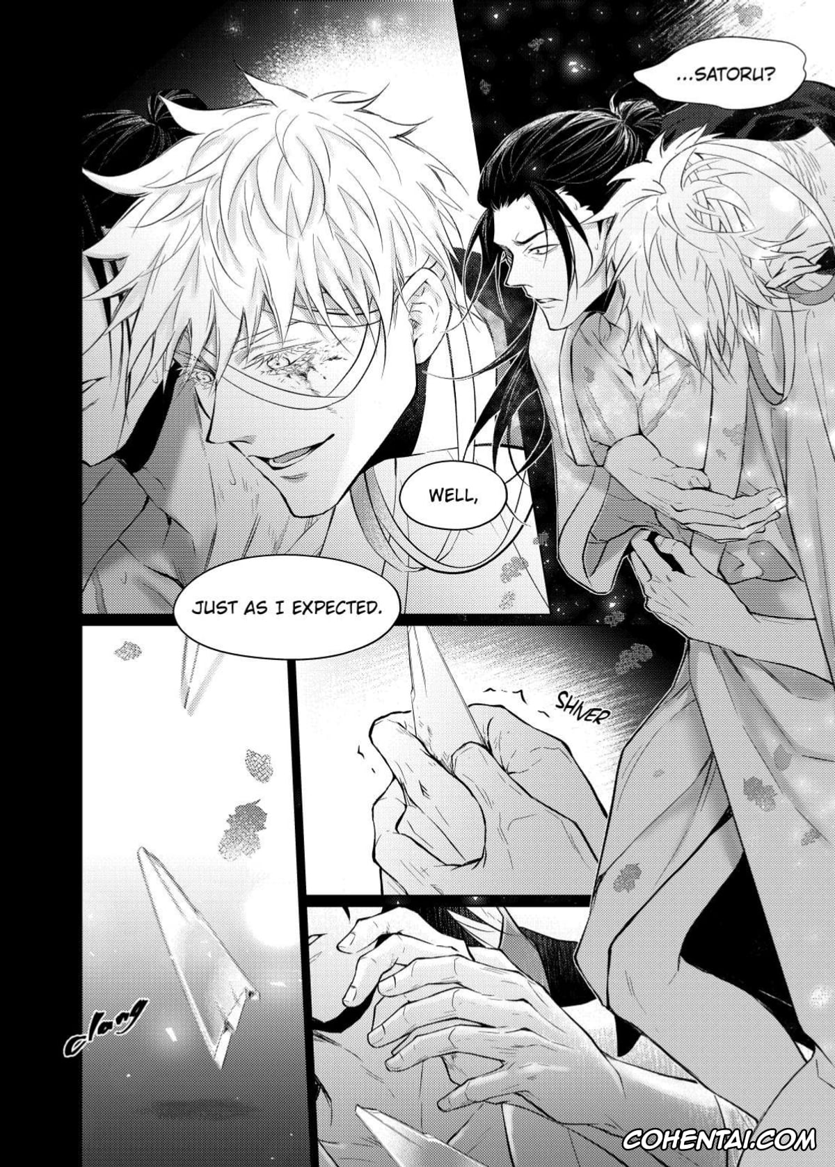 Jujutsu Kaisen porno, Satoru Gojo porno, Suguru Geto porno, Chains of Love (Jujutsu Kaisen), pagina 29