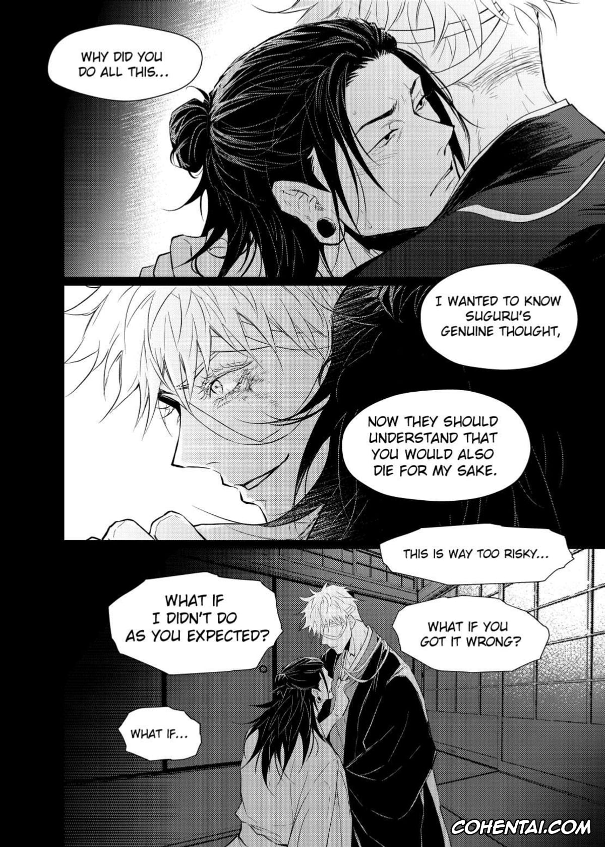 Jujutsu Kaisen xxx, Satoru Gojo xxx, Suguru Geto xxx, Chains of Love (Jujutsu Kaisen), pagina 31