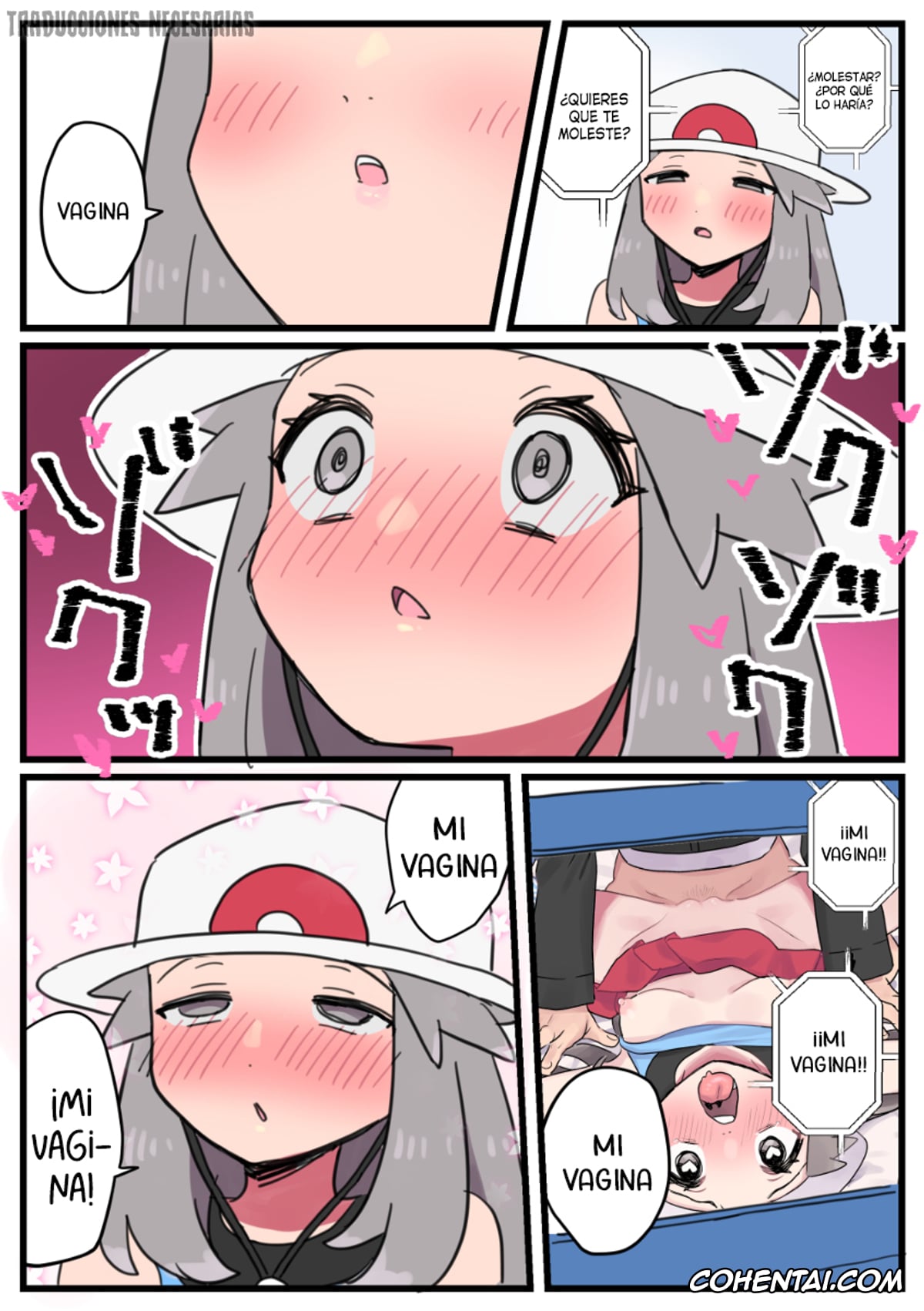 Pokemon | Pocket Monsters xxx, Gary Oak | Shigeru Okido xxx, Leaf xxx, Onabare Shichatta Leaf-chan ga Green ni Oshioki Sareru Manga (Pokémon), pagina 4