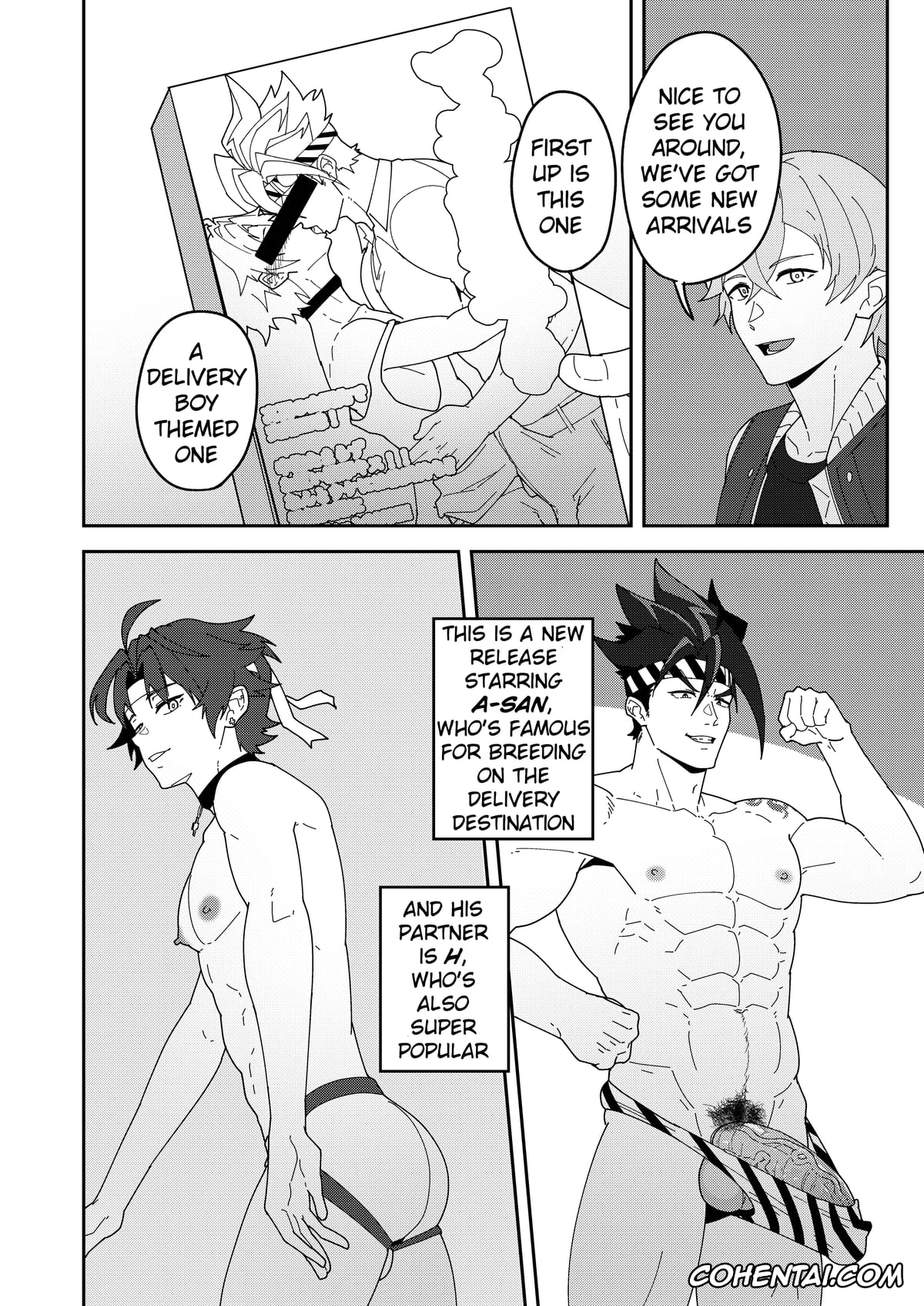 Zenless Zone Zero xxx, Hugo Vlad xxx, Lighter xxx, Manato Komano xxx, Von Lycaon xxx, Bideoya no Susume (Zenless Zone Zero), pagina 4