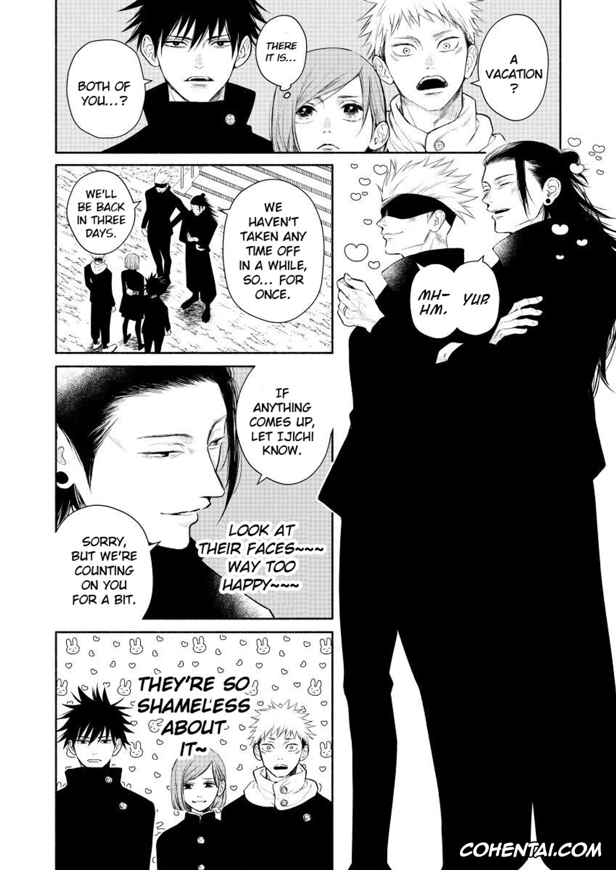 Jujutsu Kaisen xxx, Satoru Gojo xxx, Suguru Geto xxx, I’ll Love You Even At The End of The World (Jujutsu Kaisen), pagina 4