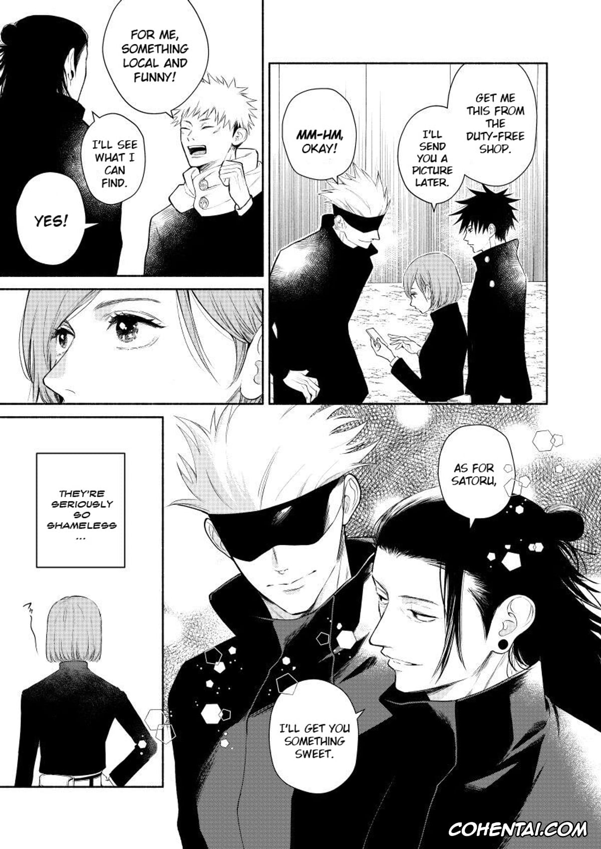 Jujutsu Kaisen porno, Satoru Gojo porno, Suguru Geto porno, I’ll Love You Even At The End of The World (Jujutsu Kaisen), pagina 5