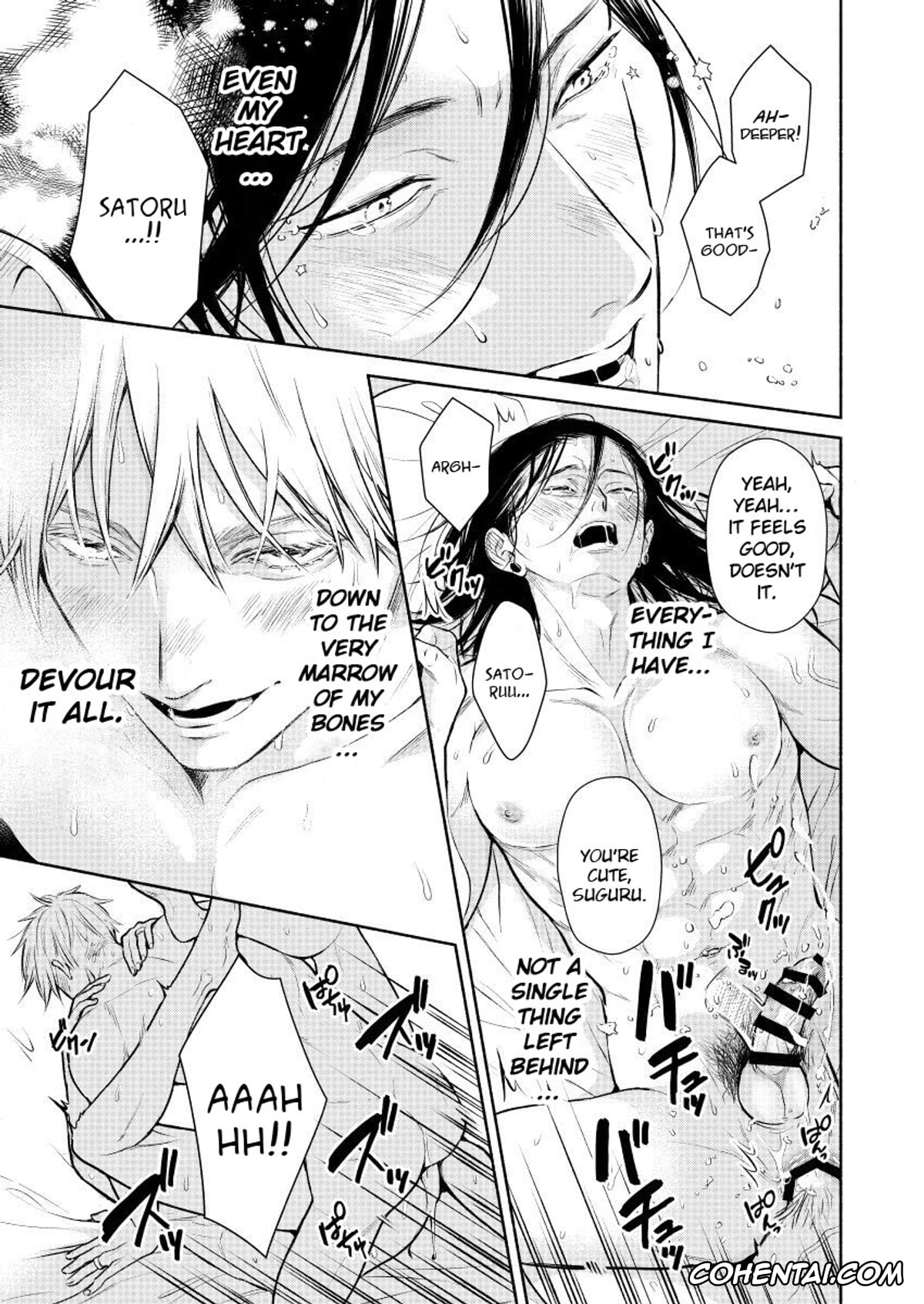 Jujutsu Kaisen xxx, Satoru Gojo xxx, Suguru Geto xxx, I’ll Love You Even At The End of The World (Jujutsu Kaisen), pagina 19