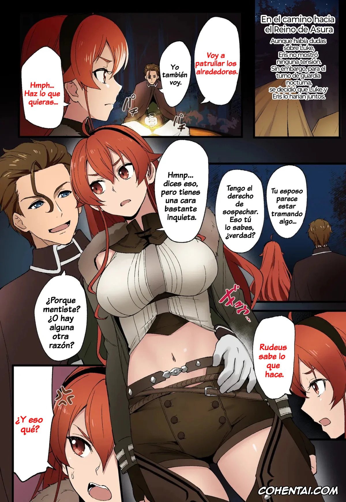 Mushoku Tensei ~Isekai Ittara Honki Dasu~ porno, Eris Boreas Greyrat porno, Luke Notos Greyrat porno, – Mushoku Tensei Ruta IF – Arco del Reino de Asura – Eris, pagina 2