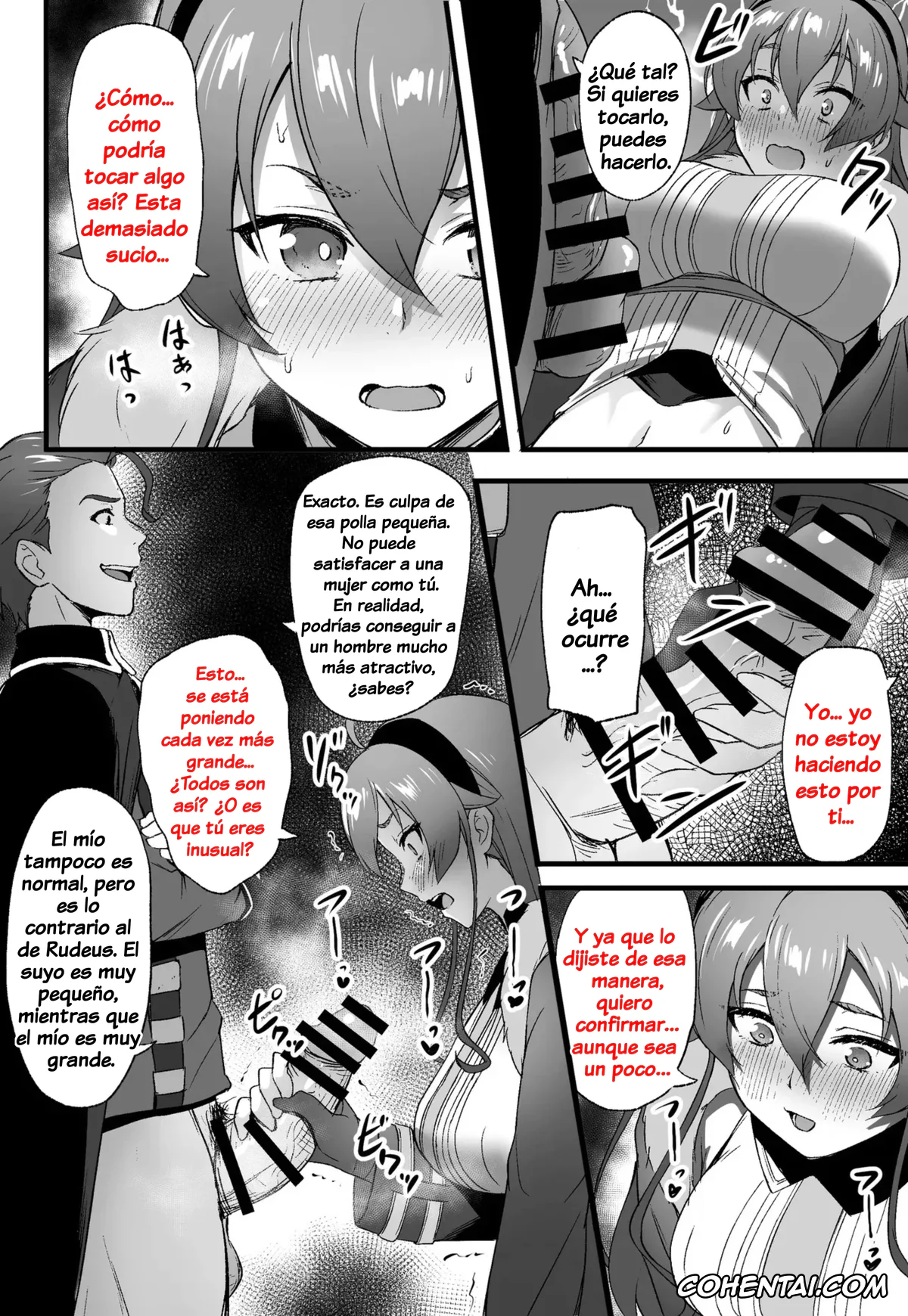 Mushoku Tensei ~Isekai Ittara Honki Dasu~ xxx, Eris Boreas Greyrat xxx, Luke Notos Greyrat xxx, – Mushoku Tensei Ruta IF – Arco del Reino de Asura – Eris, pagina 4