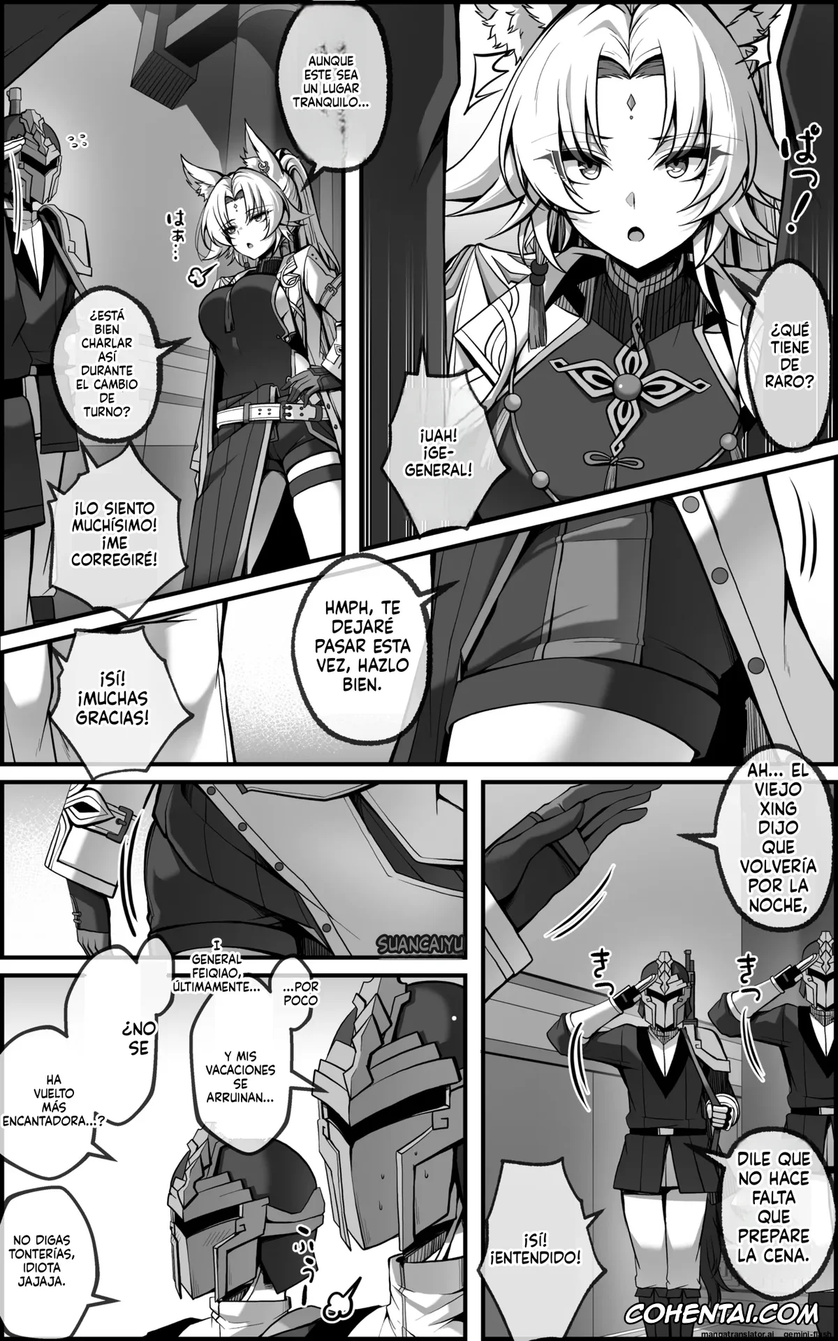 Honkai: Star Rail xxx, Feixiao xxx, Tengeki Shougun Kaihatsu Nikki, pagina 4