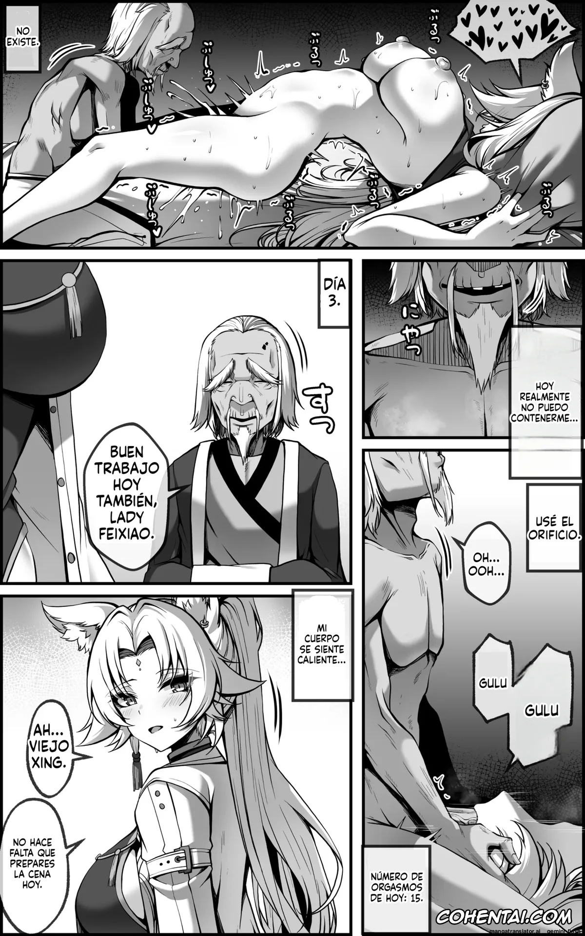 Honkai: Star Rail porno, Feixiao porno, Tengeki Shougun Kaihatsu Nikki, pagina 11