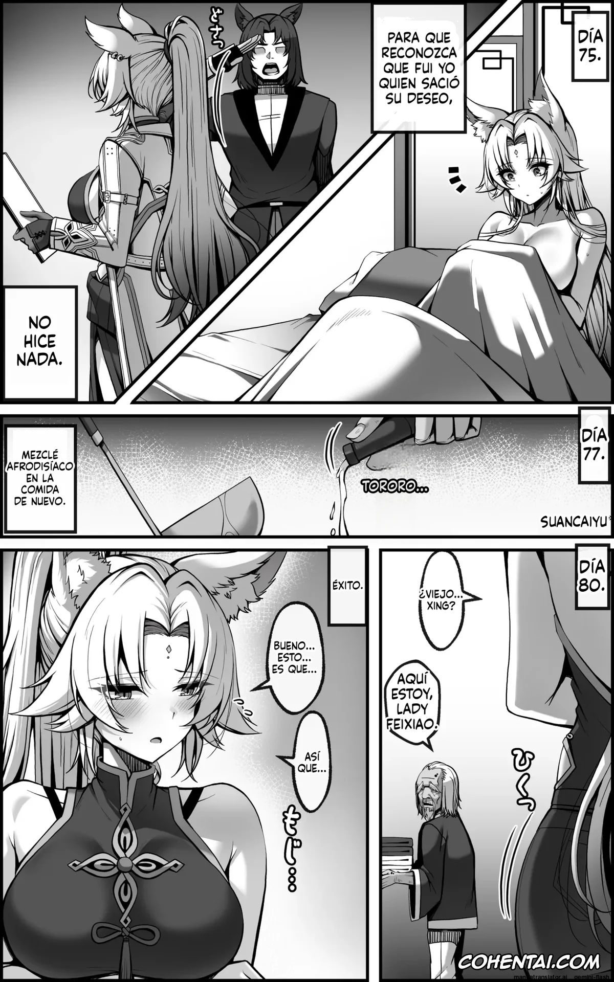 Honkai: Star Rail porno, Feixiao porno, Tengeki Shougun Kaihatsu Nikki, pagina 20
