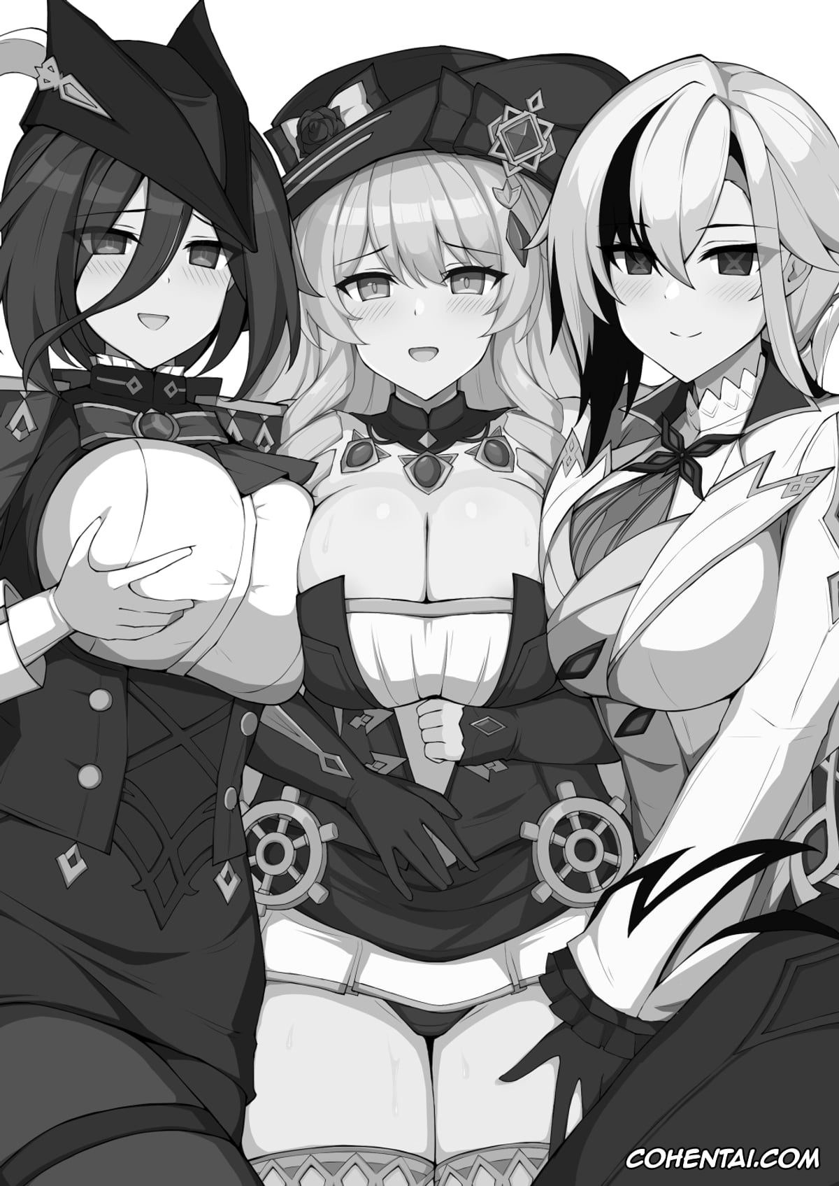 Genshin Impact porno, Arlecchino porno, Clorinde porno, Navia Caspar porno, OPPAI IMPACT F (Genshin Impact), pagina 2
