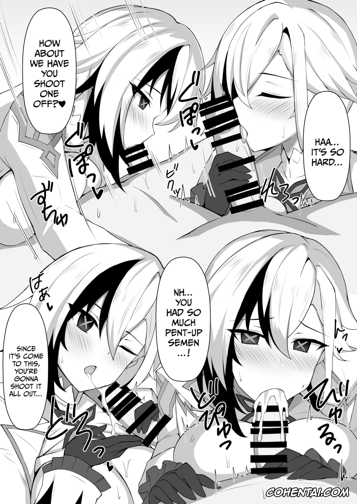 Genshin Impact xxx, Arlecchino xxx, Clorinde xxx, Navia Caspar xxx, OPPAI IMPACT F (Genshin Impact), pagina 10