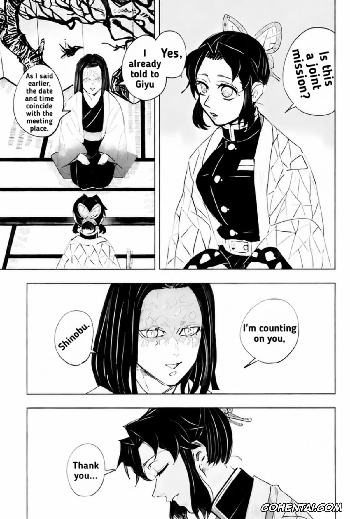Kimetsu No Yaiba | Demon Slayer xxx, Giyuu Tomioka xxx, Shinobu Kochou xxx, Fuchsia Petals – Giyushino (Kimetsu no Yaiba), pagina 4