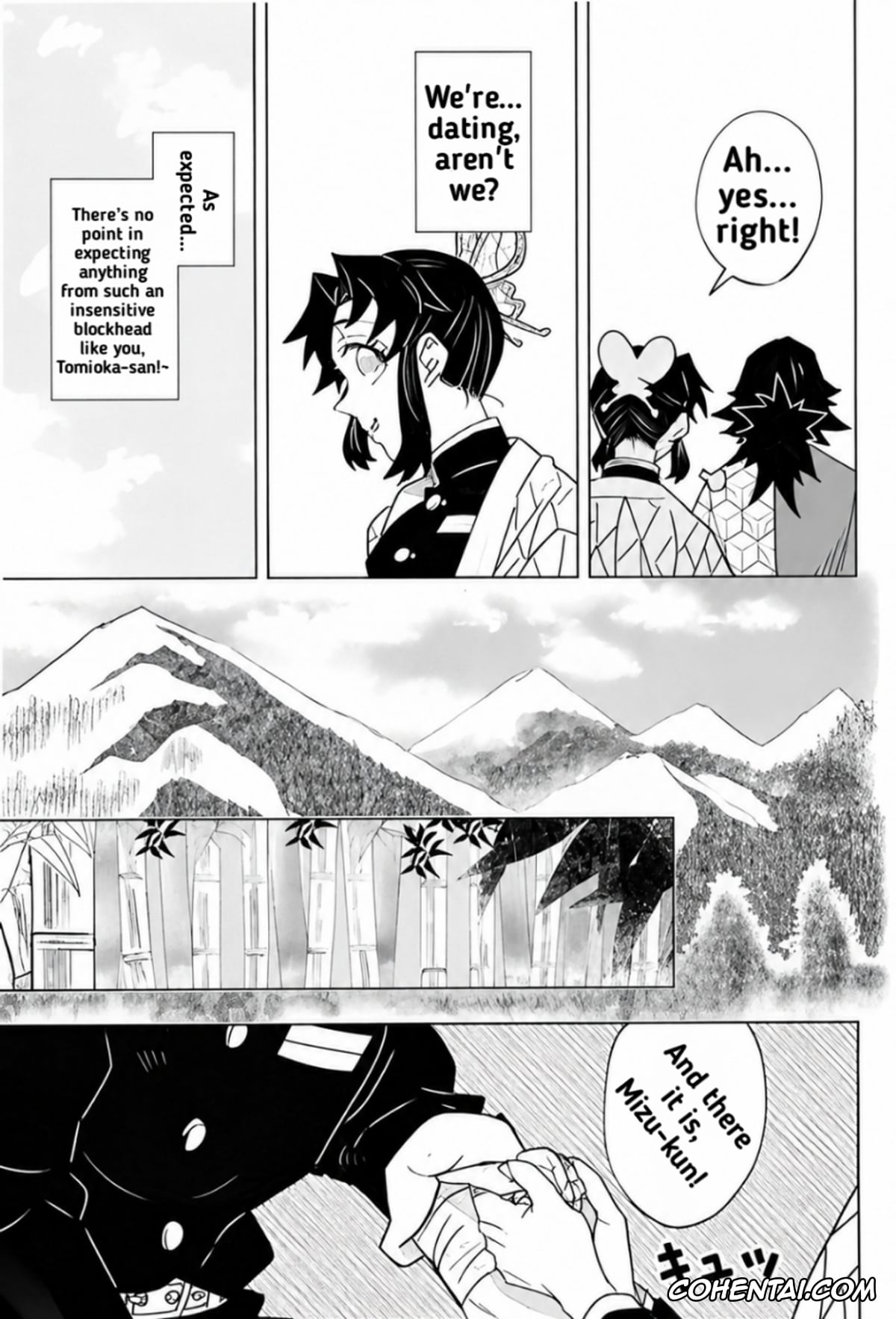 Kimetsu No Yaiba | Demon Slayer porno, Giyuu Tomioka porno, Shinobu Kochou porno, Fuchsia Petals – Giyushino (Kimetsu no Yaiba), pagina 8