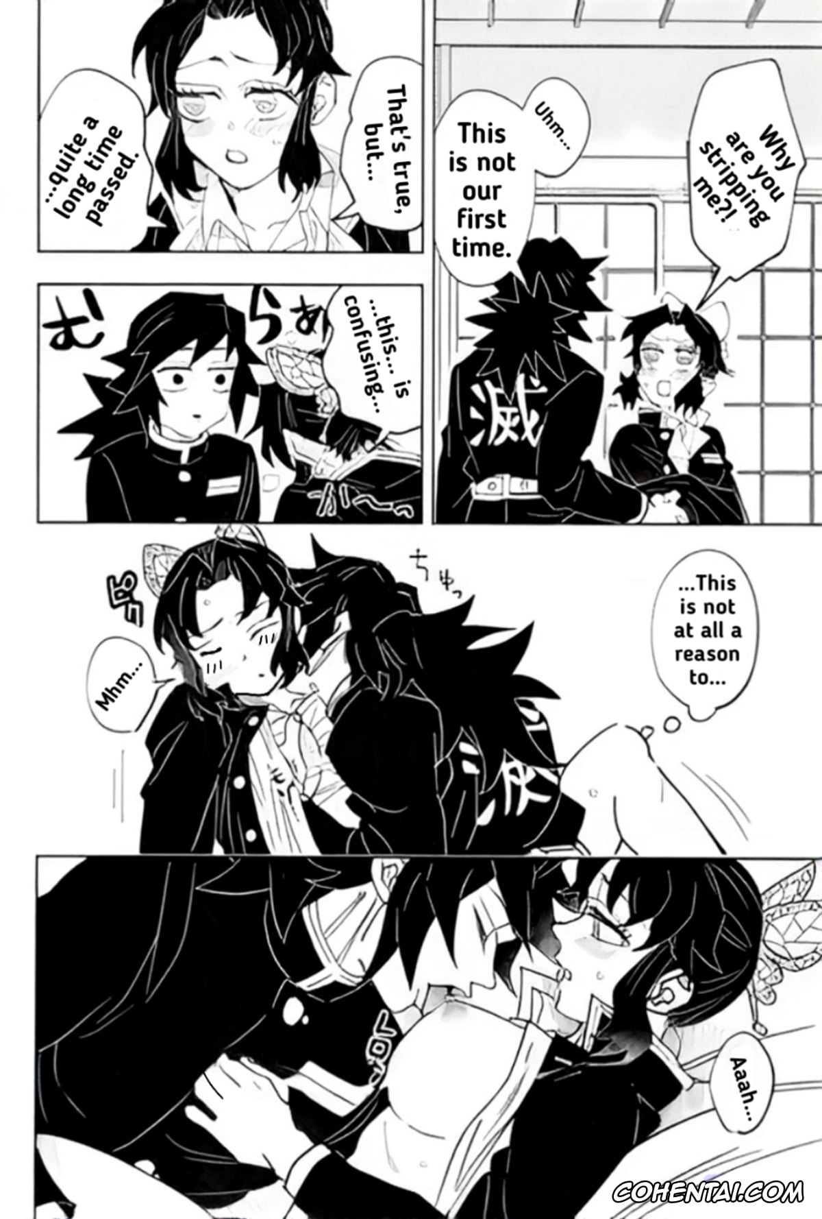 Kimetsu No Yaiba | Demon Slayer hentai, Giyuu Tomioka hentai, Shinobu Kochou hentai, Fuchsia Petals – Giyushino (Kimetsu no Yaiba), pagina 21
