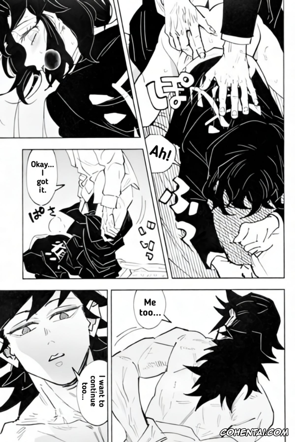 Kimetsu No Yaiba | Demon Slayer hentai, Giyuu Tomioka hentai, Shinobu Kochou hentai, Fuchsia Petals – Giyushino (Kimetsu no Yaiba), pagina 36