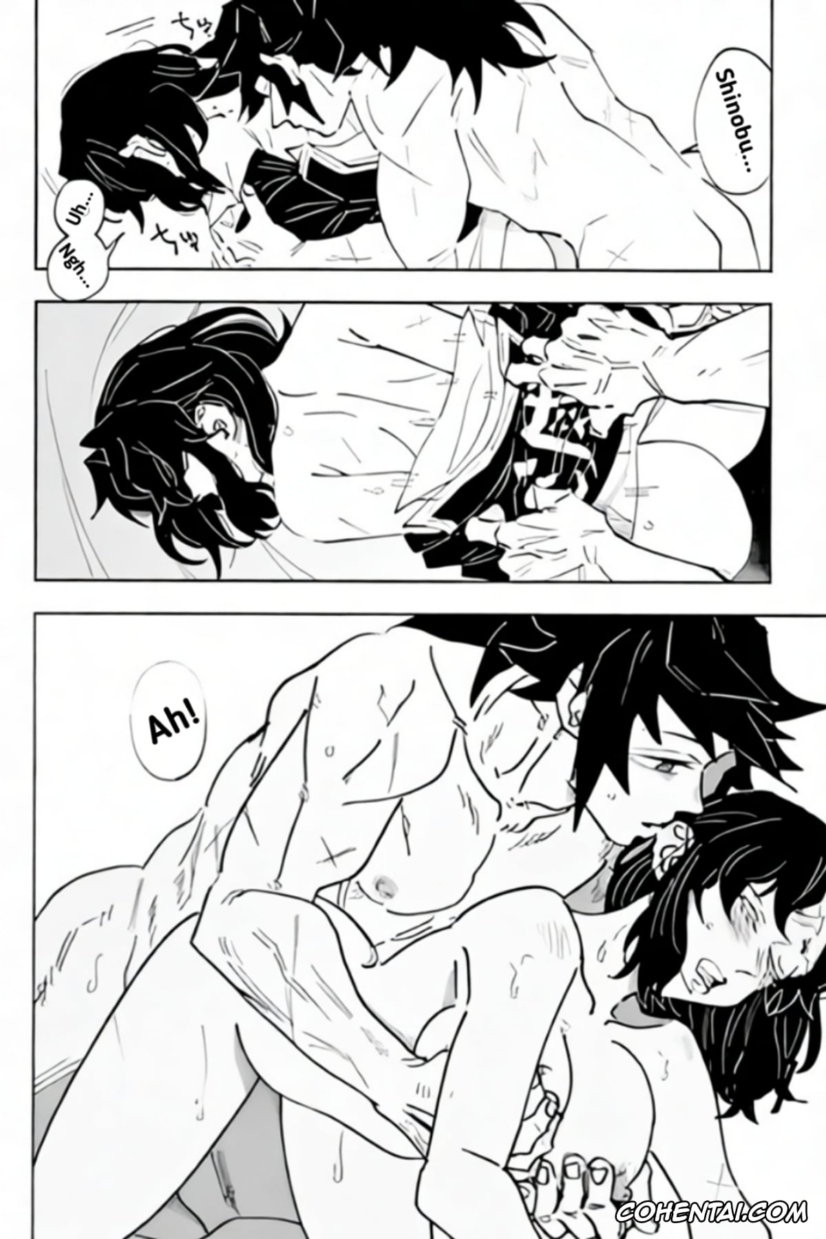 Kimetsu No Yaiba | Demon Slayer xxx, Giyuu Tomioka xxx, Shinobu Kochou xxx, Fuchsia Petals – Giyushino (Kimetsu no Yaiba), pagina 37
