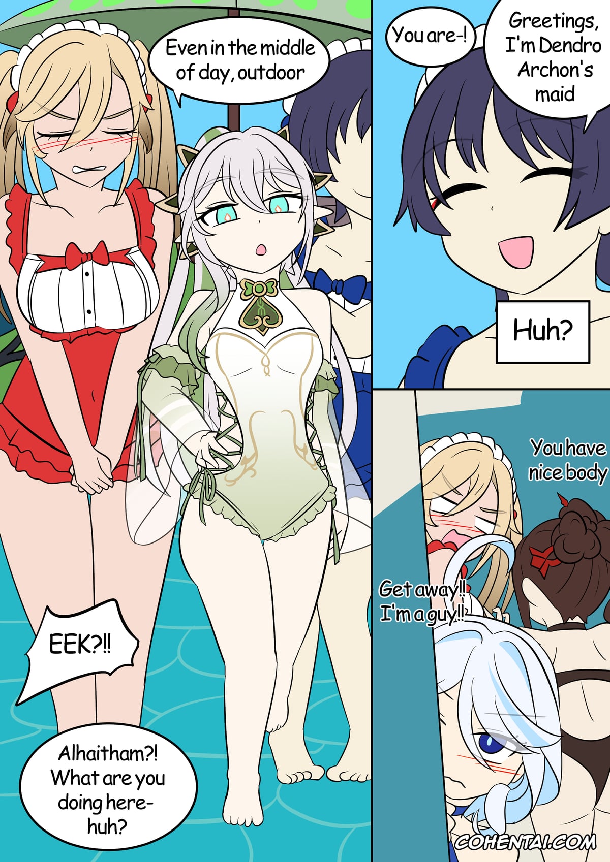 Genshin Impact hentai, Alhaitham hentai, Focalors | Lady Furina hentai, Kaveh hentai, Lumine hentai, Nahida hentai, Neuvillette hentai, Wanderer hentai, Oshi no Skin (Genshin Impact), pagina 12