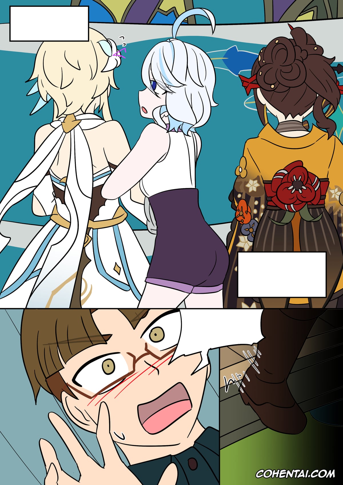 Genshin Impact xxx, Alhaitham xxx, Focalors | Lady Furina xxx, Kaveh xxx, Lumine xxx, Nahida xxx, Neuvillette xxx, Wanderer xxx, Oshi no Skin (Genshin Impact), pagina 43