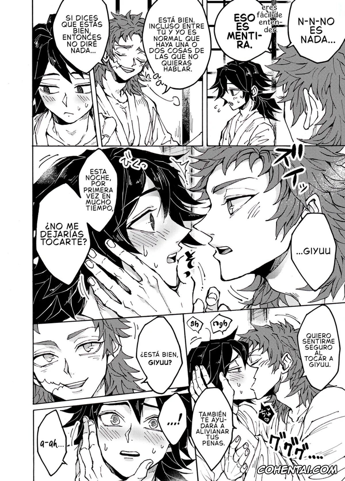 Kimetsu No Yaiba | Demon Slayer hentai, Giyuu Tomioka hentai, Sabito hentai, Shinyuu no ×× o shiboru koto ni narimashite (Kimetsu no Yaiba), pagina 3