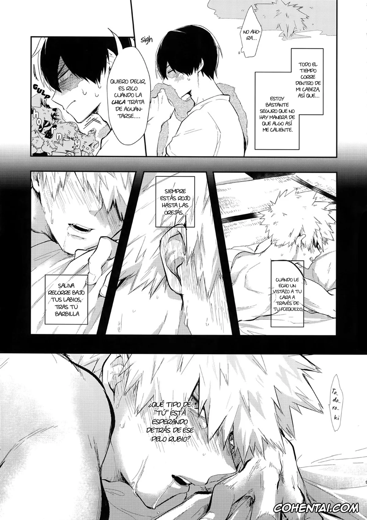 My Hero Academia | Boku No Hero Academia hentai, Katsuki Bakugou hentai, Shouto Todoroki hentai, GASP! (Boku no Hero Academia), pagina 6