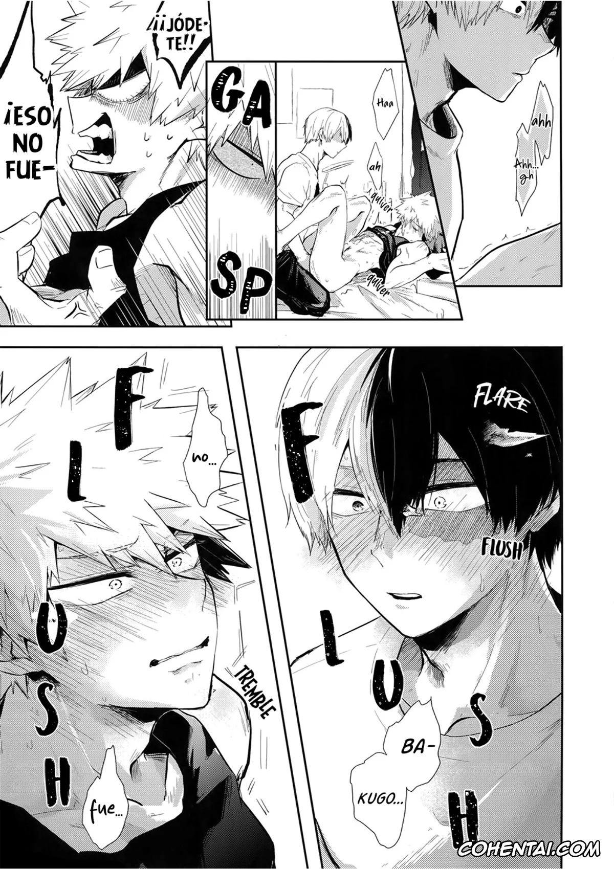My Hero Academia | Boku No Hero Academia xxx, Katsuki Bakugou xxx, Shouto Todoroki xxx, GASP! (Boku no Hero Academia), pagina 16