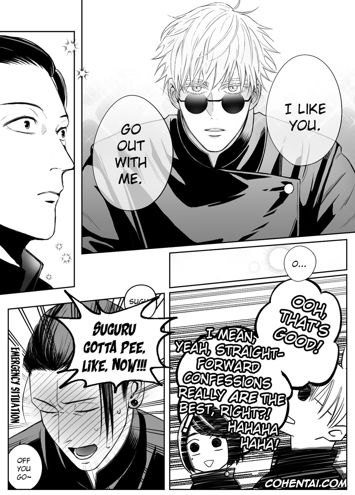 Jujutsu Kaisen hentai, Satoru Gojo hentai, Suguru Geto hentai, Jujutsu Log 3 (Jujutsu Kaisen), pagina 3