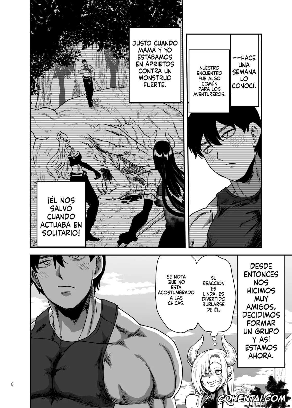 Original hentai, Suki na Otoko o Mama ni Torareta Onna, pagina 9