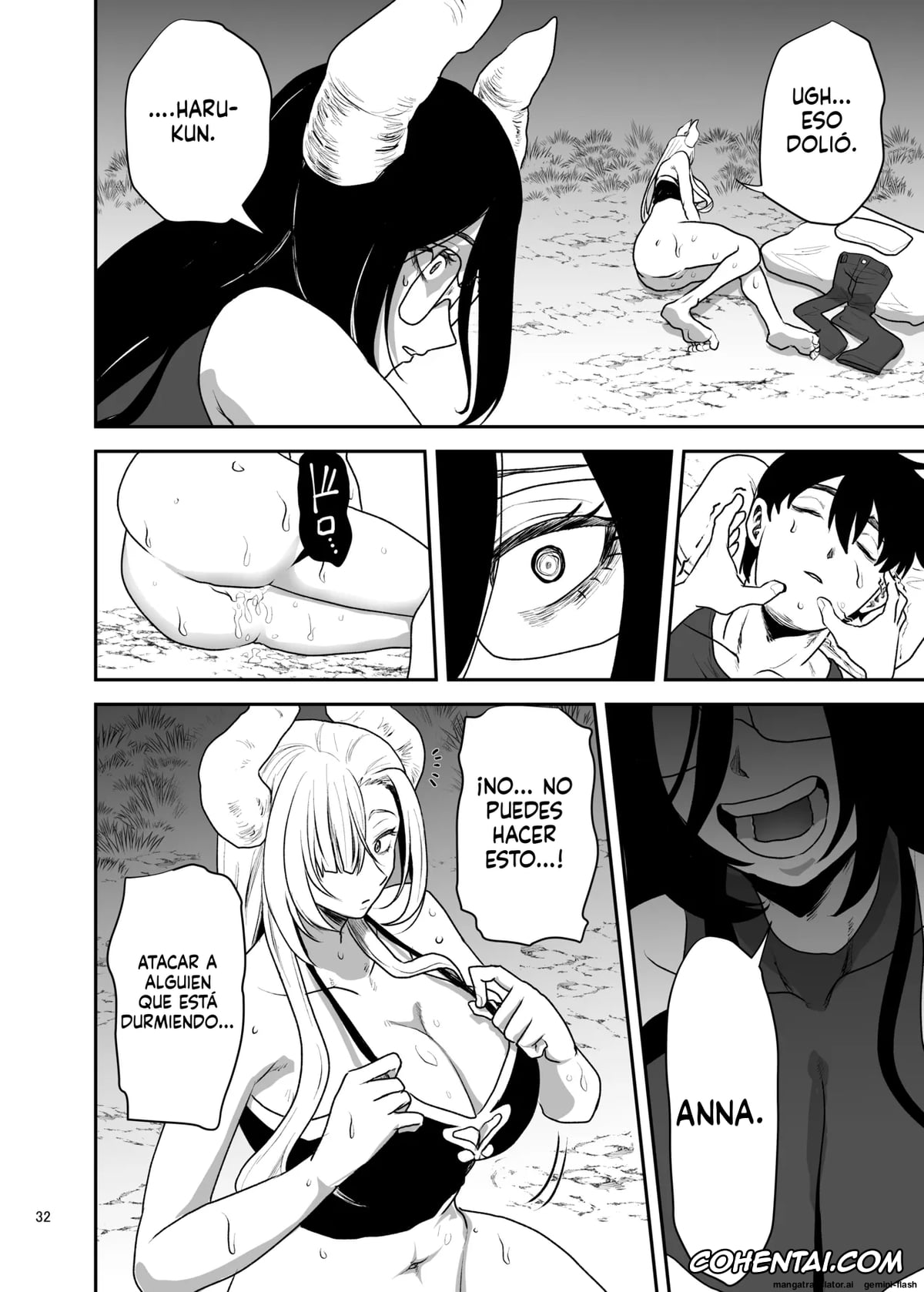 Original hentai, Suki na Otoko o Mama ni Torareta Onna, pagina 33