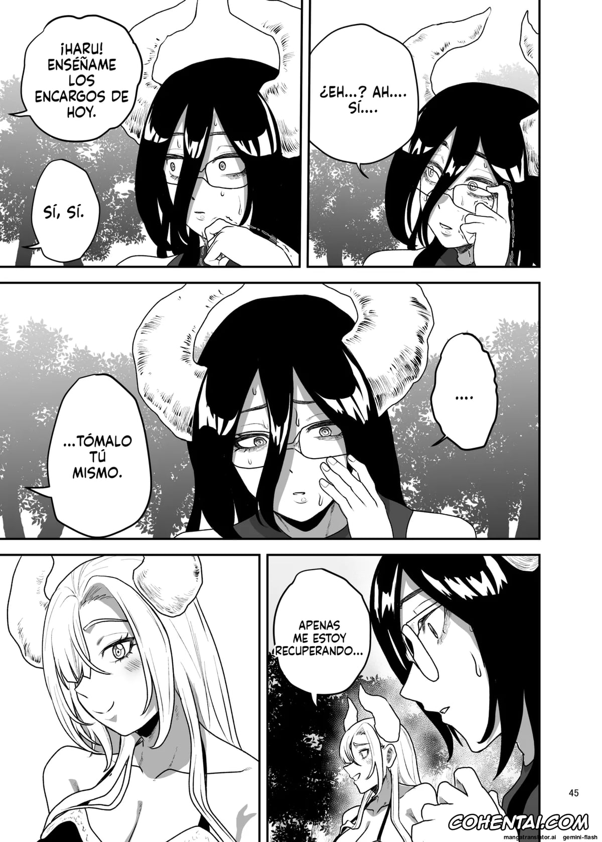 Original xxx, Suki na Otoko o Mama ni Torareta Onna, pagina 46