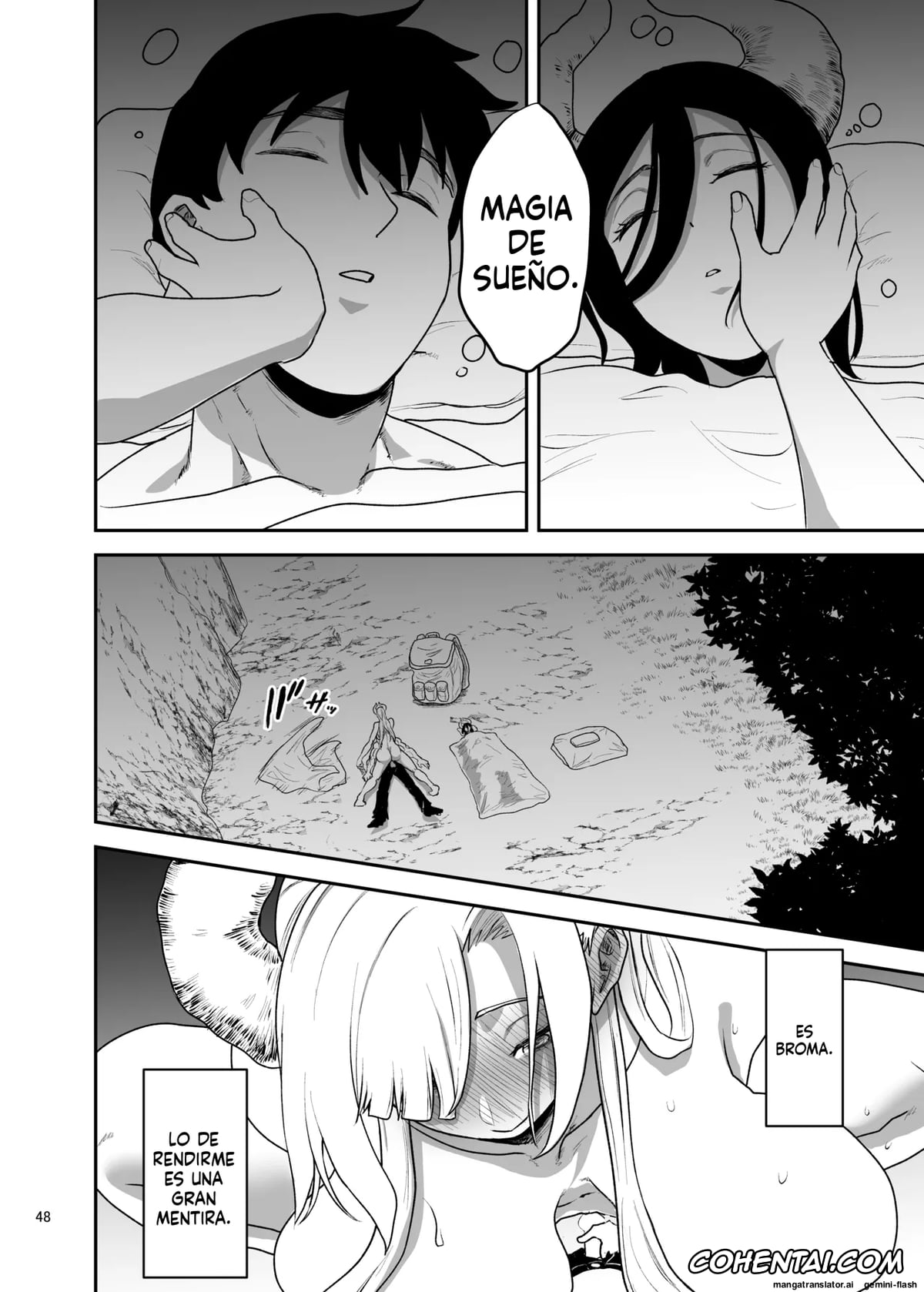 Original xxx, Suki na Otoko o Mama ni Torareta Onna, pagina 49