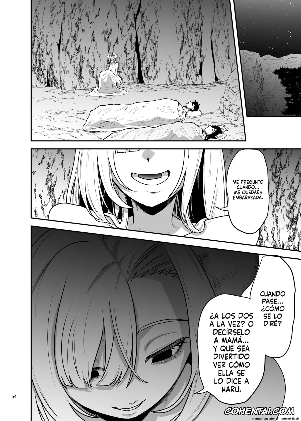 Original xxx, Suki na Otoko o Mama ni Torareta Onna, pagina 55
