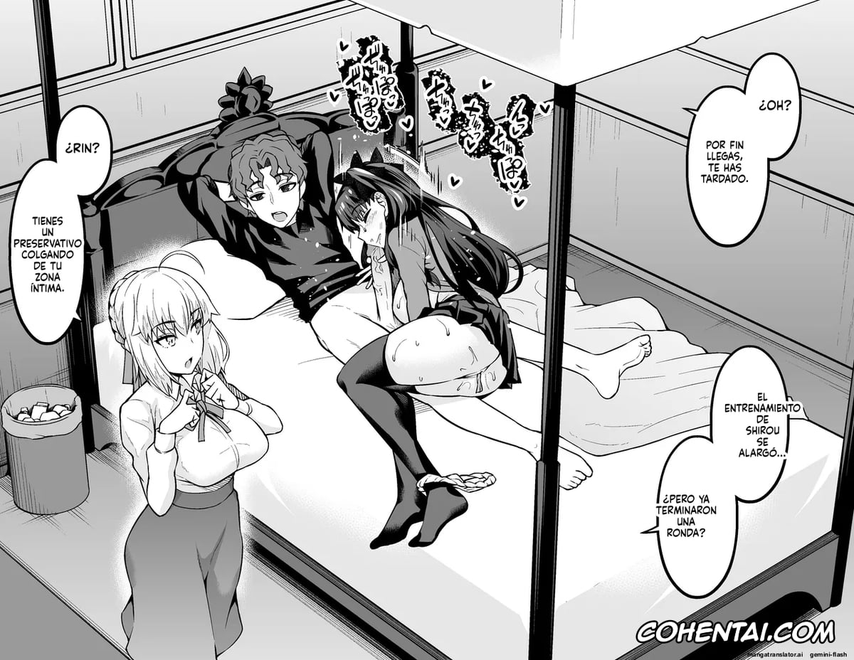 Fate/stay night porno, Original porno, Rin Tosaka porno, Sakura Matou porno, Shinji Matou porno, Shinji Decensored Collection 1, pagina 32