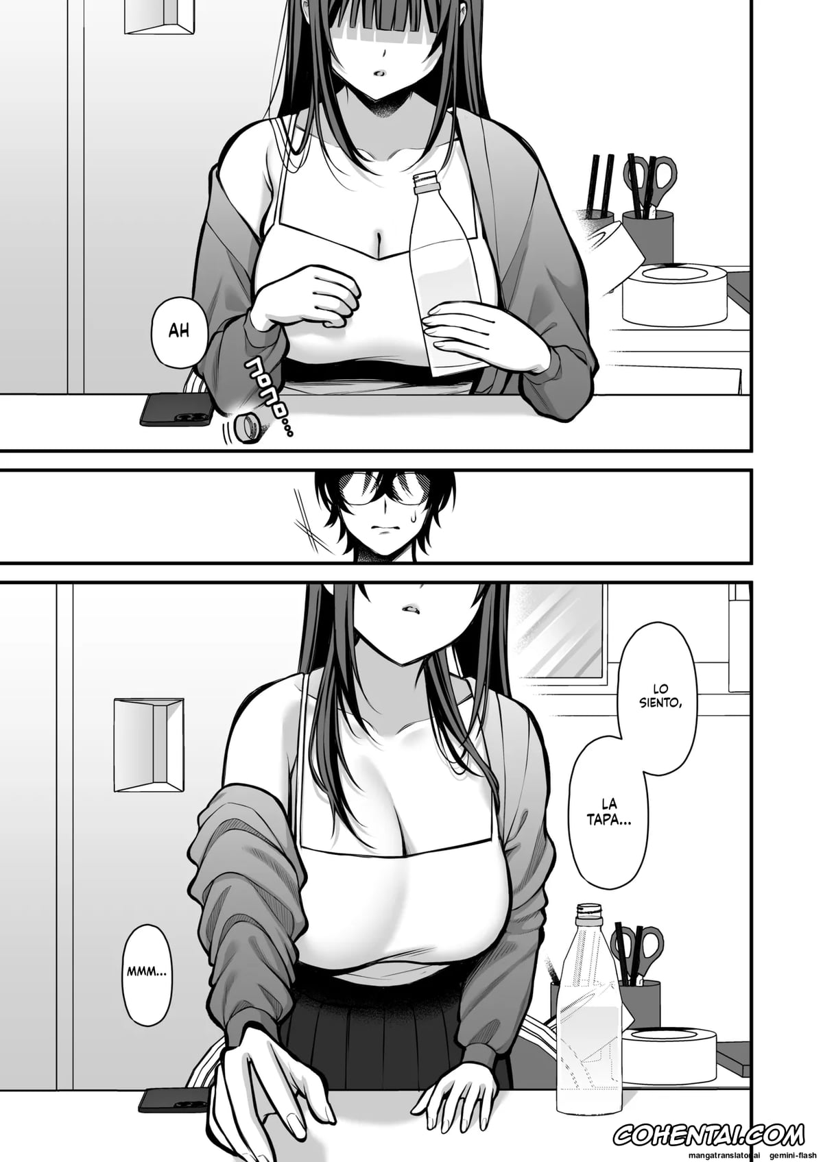 Original porno, Yuuwaku 1 Gyaku NTR Sasoi uke do M Joshidaisei Onaho Kaihatsu, pagina 38