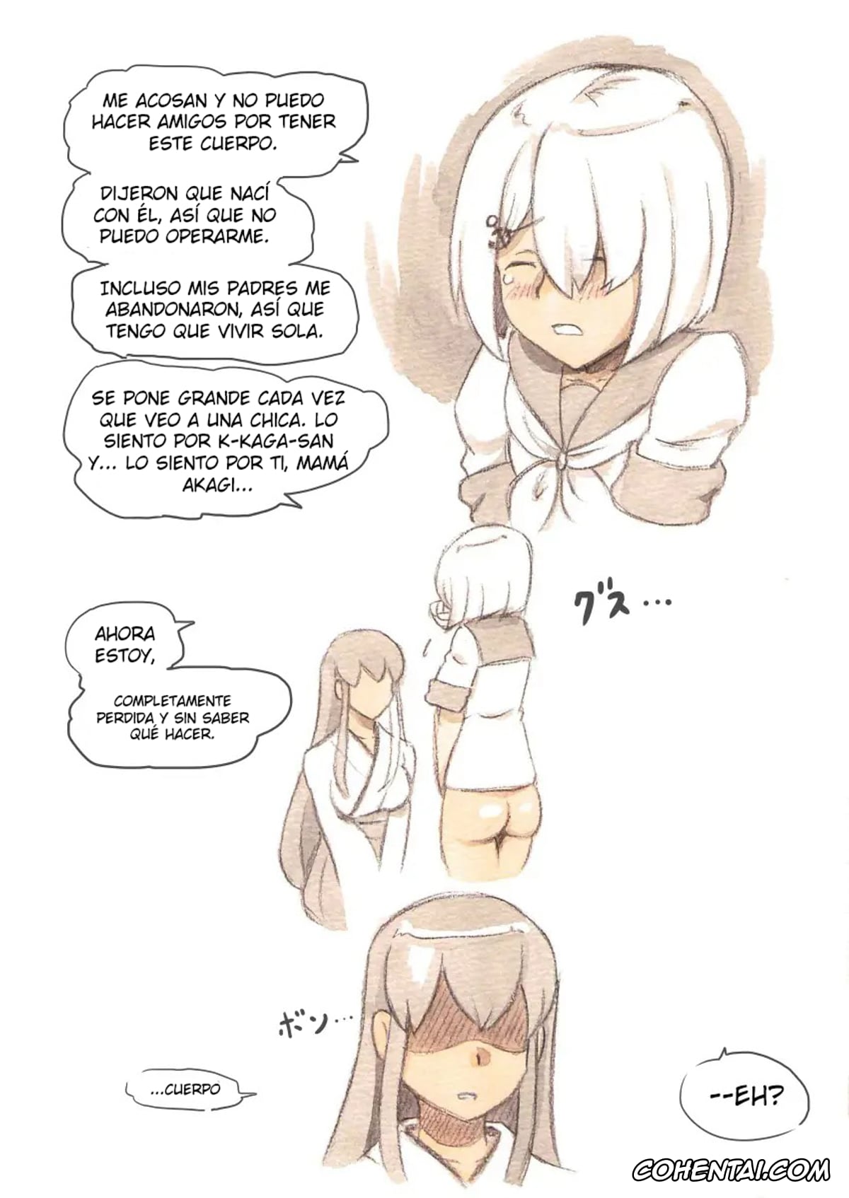 Kantai Collection -KanColle- xxx, Akagi xxx, Hamakaze xxx, Kaga xxx, Futanari Doutei LESSON” no Oshirase (Kantai Collection -KanColle-), pagina 7