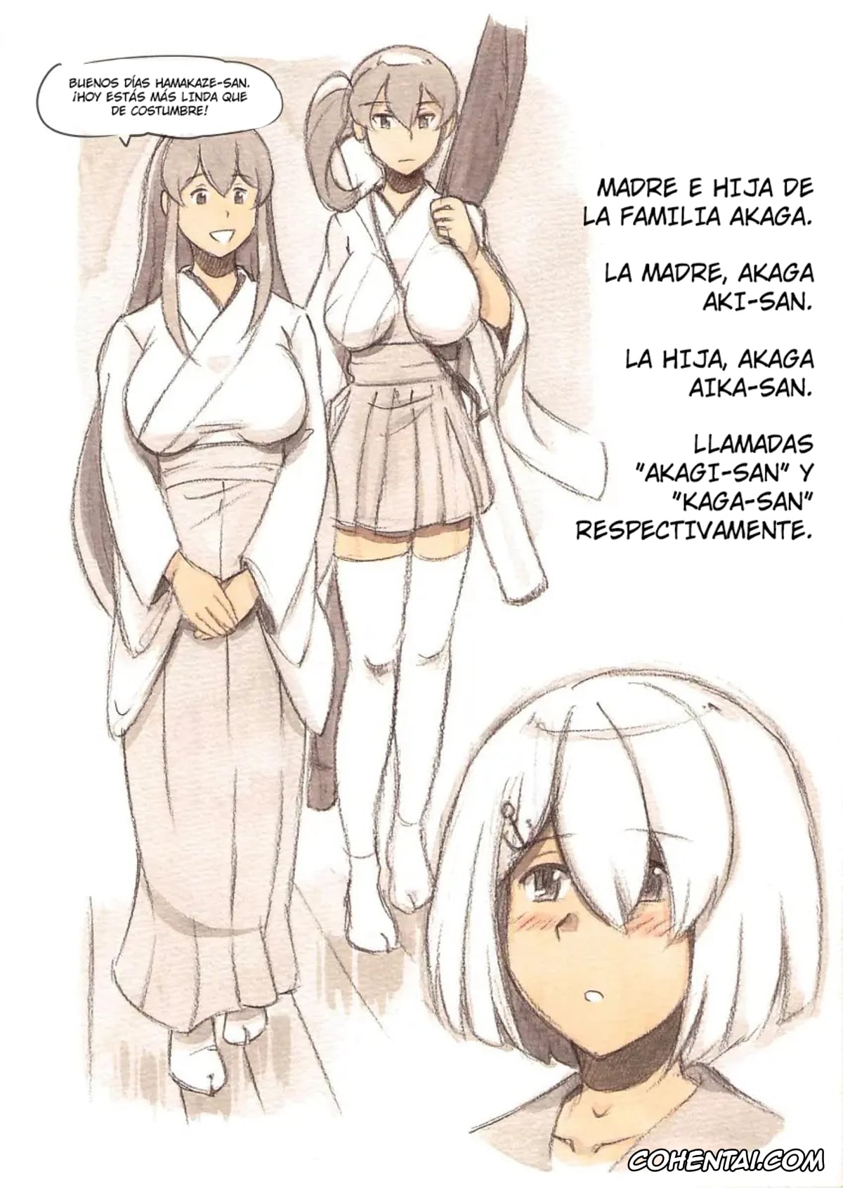 Kantai Collection -KanColle- porno, Akagi porno, Hamakaze porno, Kaga porno, Futanari Doutei LESSON” no Oshirase (Kantai Collection -KanColle-), pagina 35