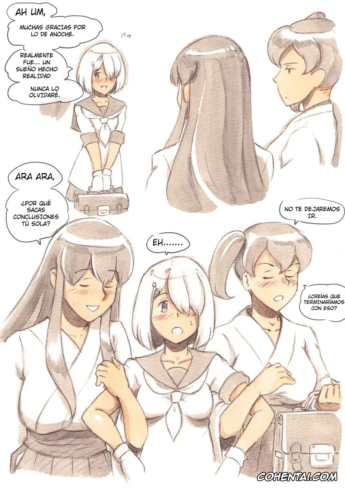 Kantai Collection -KanColle- porno, Akagi porno, Hamakaze porno, Kaga porno, Futanari Doutei LESSON” no Oshirase (Kantai Collection -KanColle-), pagina 53