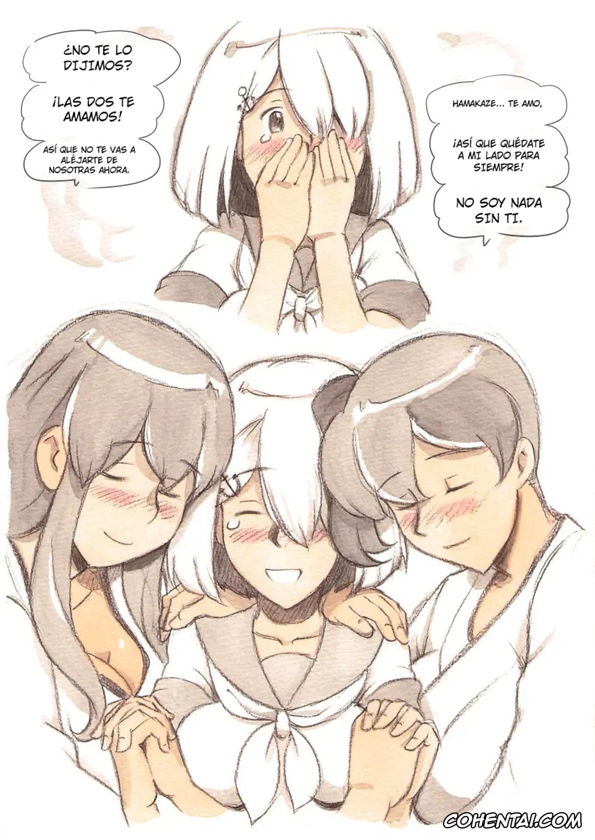 Kantai Collection -KanColle- hentai, Akagi hentai, Hamakaze hentai, Kaga hentai, Futanari Doutei LESSON” no Oshirase (Kantai Collection -KanColle-), pagina 54