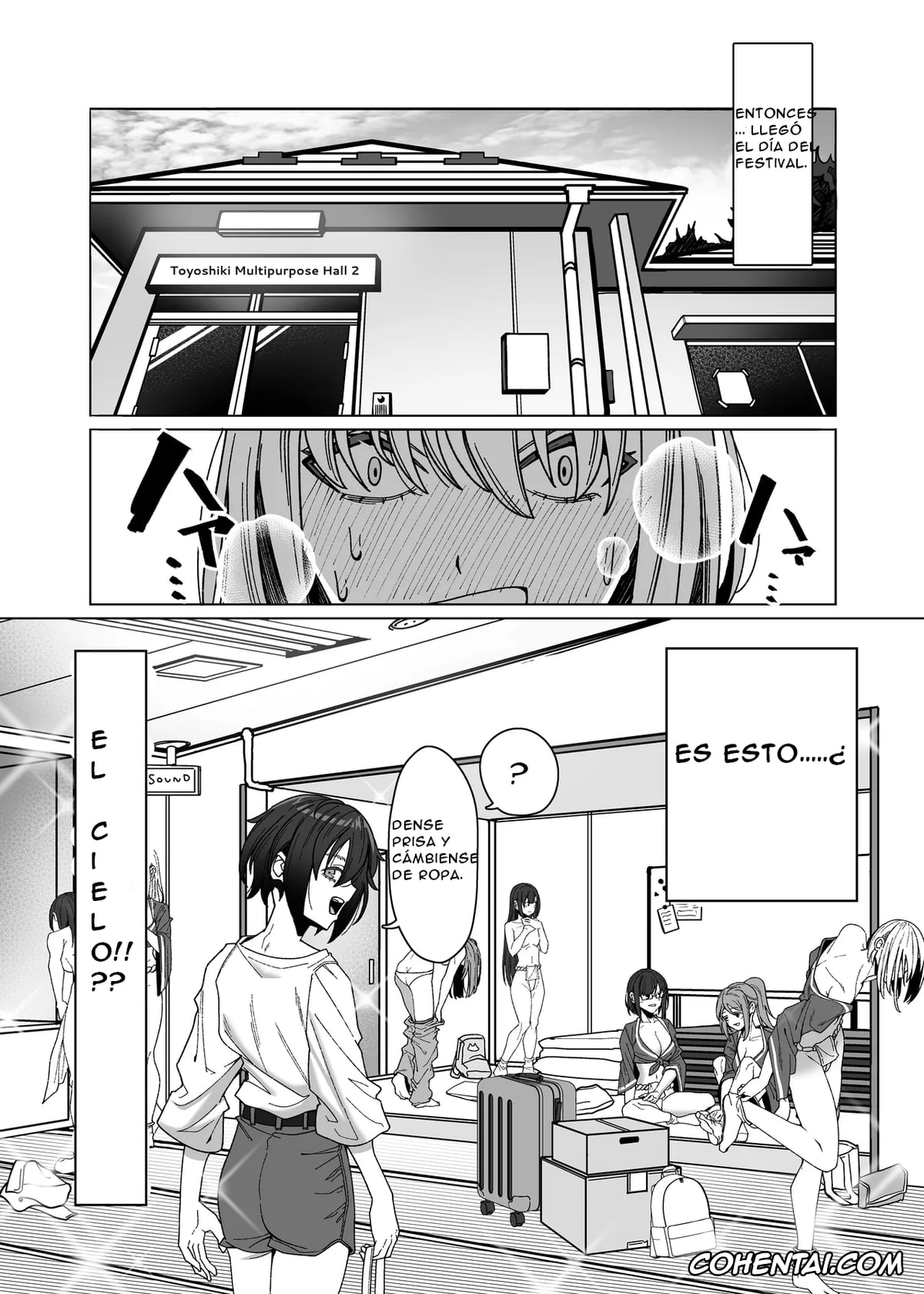 Original porno, Les Musume ~Fundoshi Suri Ai~, pagina 8