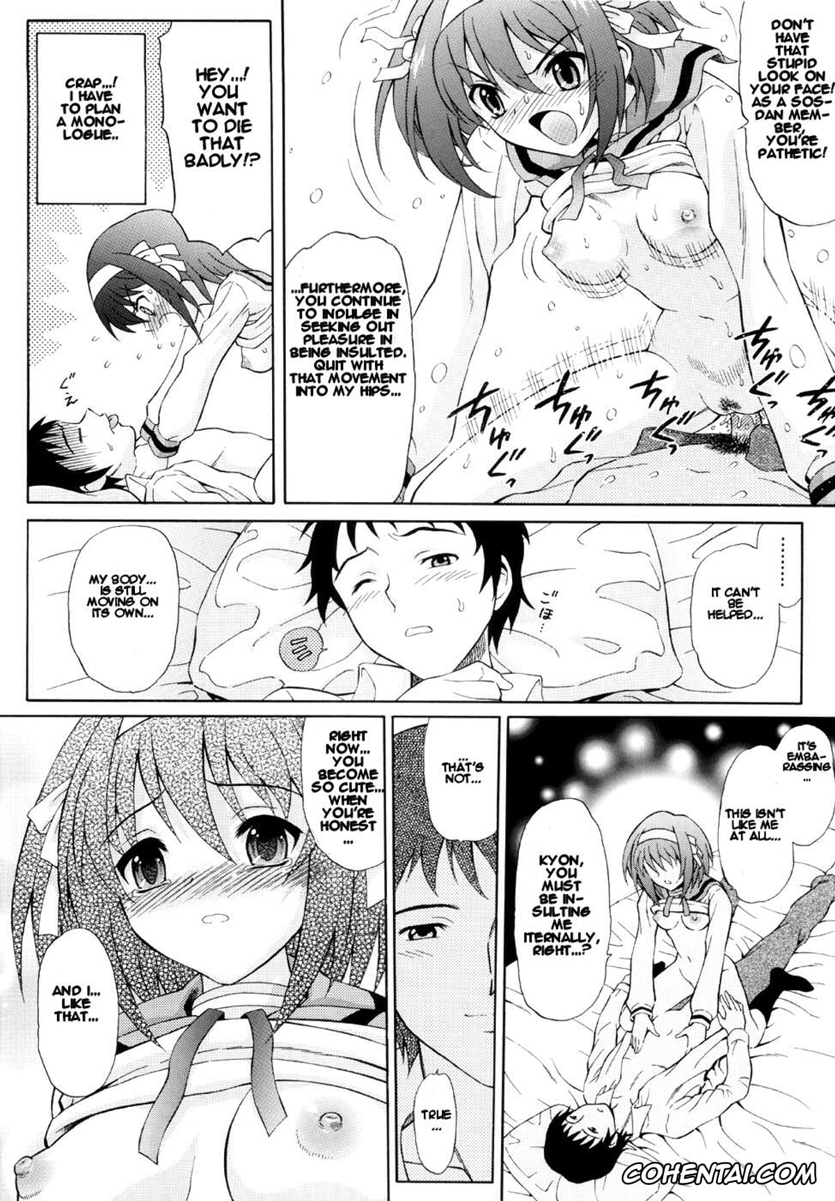 The Melancholy Of Haruhi Suzumiya | Suzumiya Haruhi No Yuuutsu porno, Haruhi Suzumiya porno, Kyon porno, Suzumiya Haruhi no Binetsu (The Melancholy of Haruhi Suzumiya), pagina 11