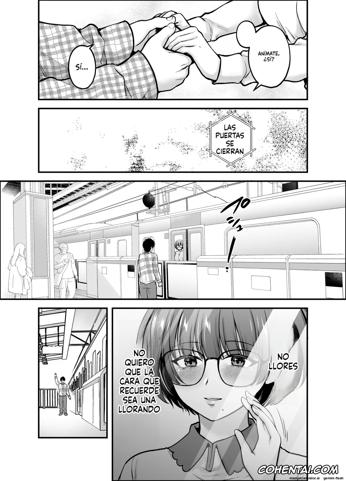 Original hentai, Boku no Koto o Daisuki na Bungaku Kanojo ga NTR SeFri ni Iki Otosareru made, pagina 9