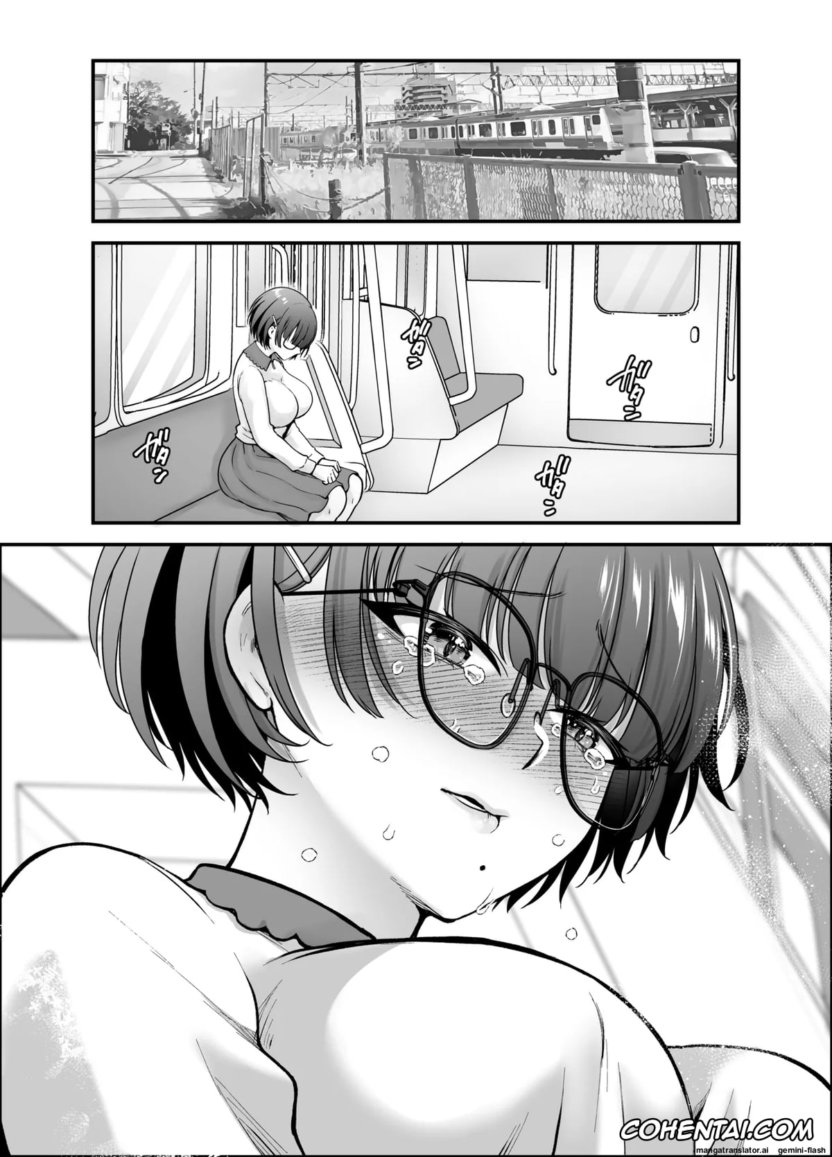 Original xxx, Boku no Koto o Daisuki na Bungaku Kanojo ga NTR SeFri ni Iki Otosareru made, pagina 10