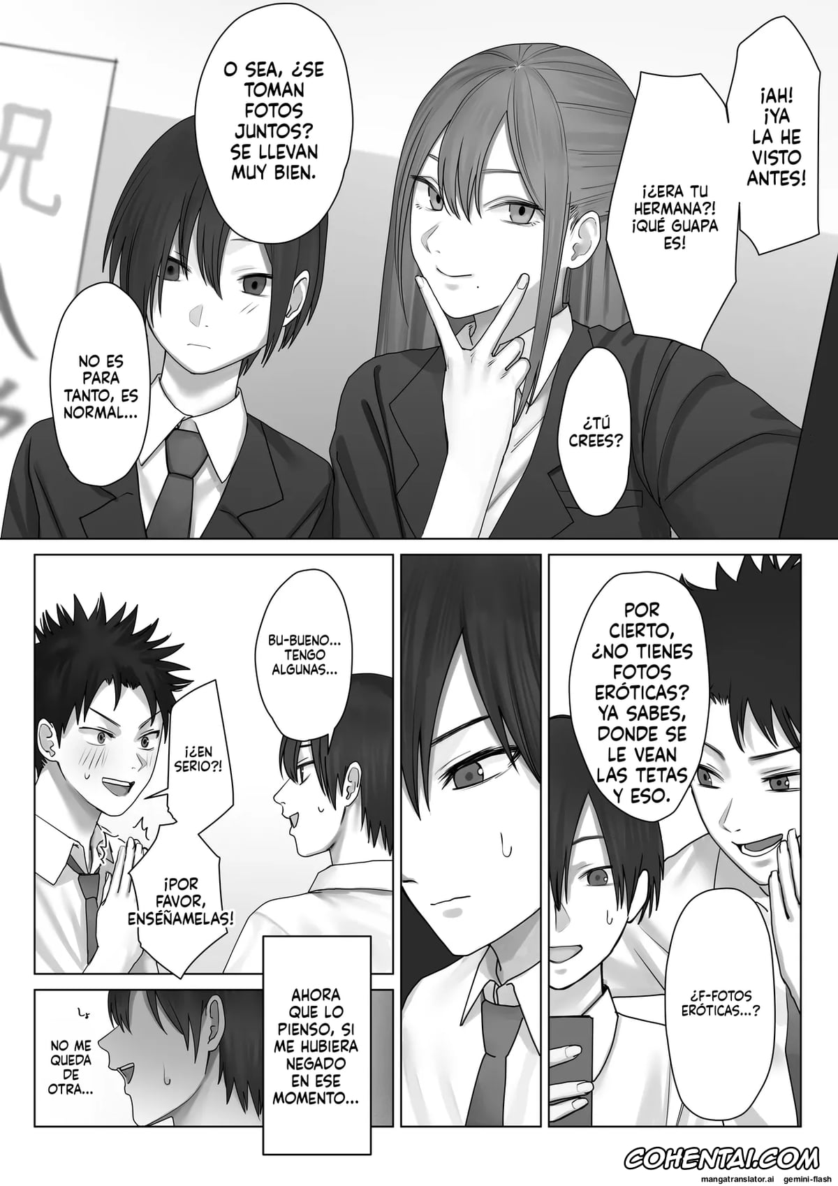 Original hentai, Boku dake no Yuki Ane, pagina 9