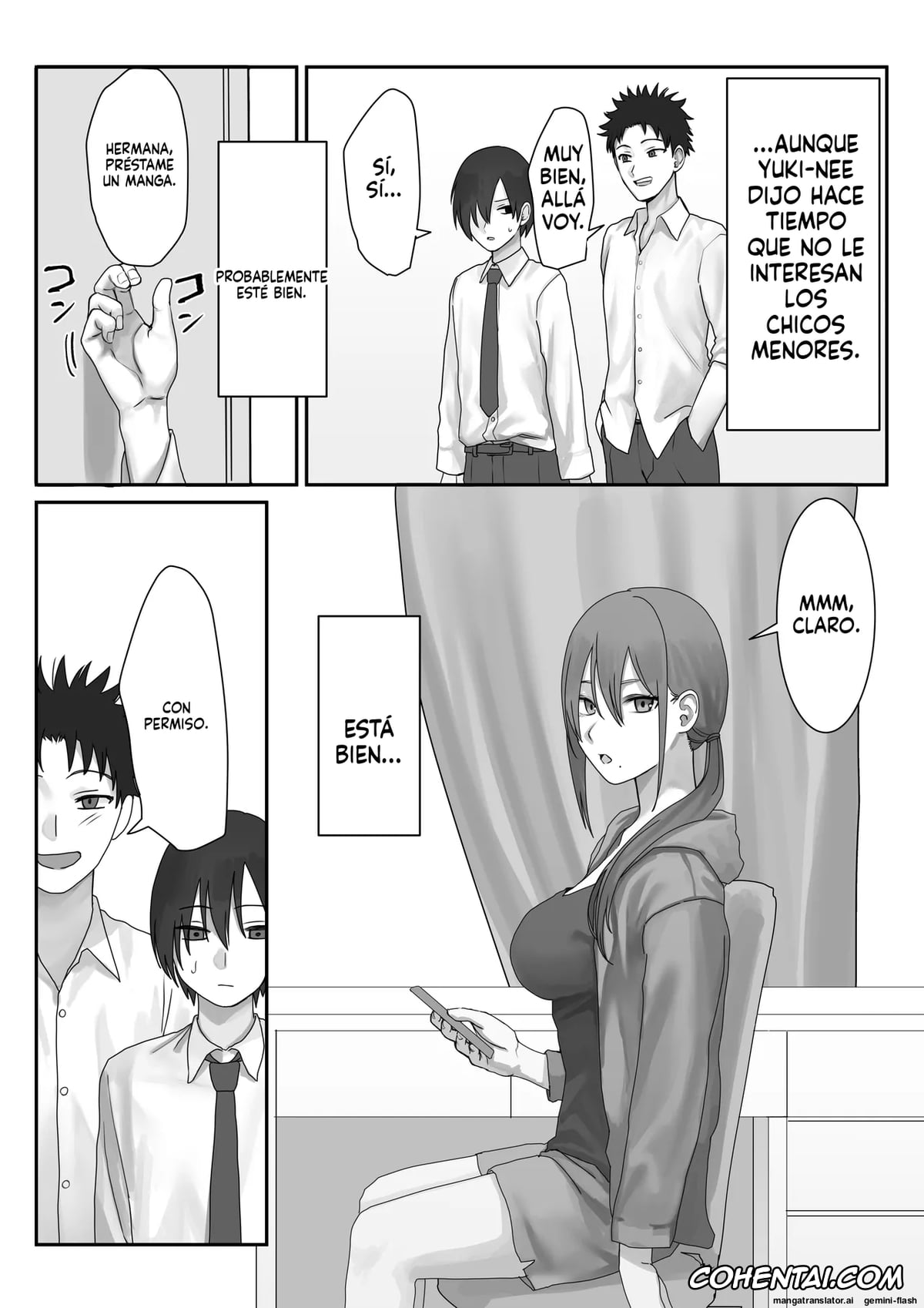 Original porno, Boku dake no Yuki Ane, pagina 20