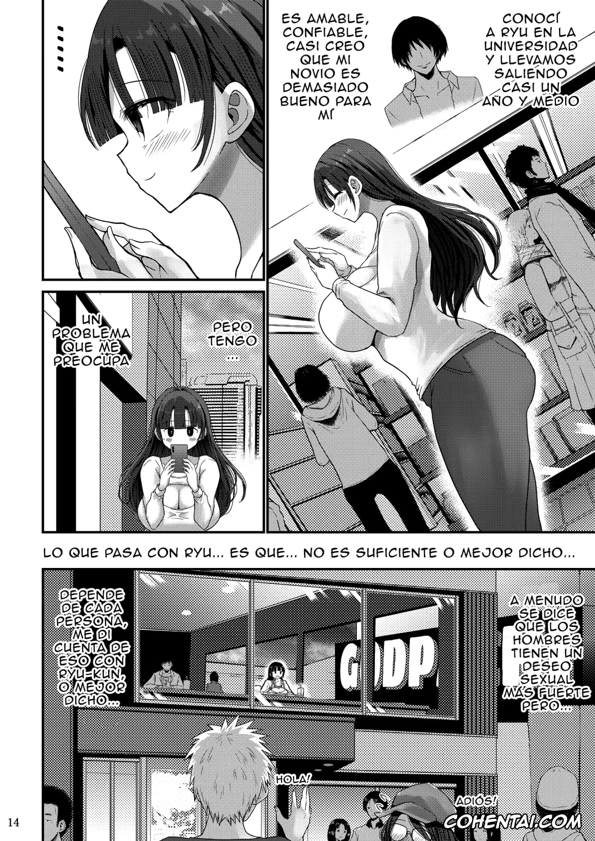 Original hentai, Yokkyuu Fuman ga Tamatte Hoka no Otoko no Chinpo Case ni Natteshimatta Oku-san -Musume Hen-, pagina 15