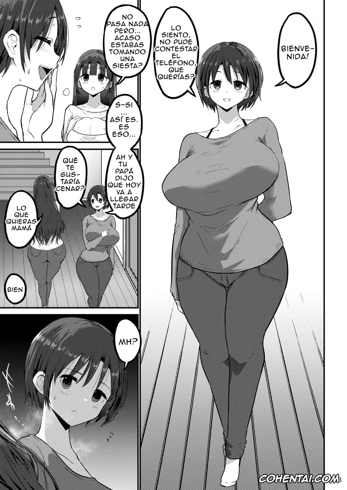 Original porno, Yokkyuu Fuman ga Tamatte Hoka no Otoko no Chinpo Case ni Natteshimatta Oku-san -Musume Hen-, pagina 44