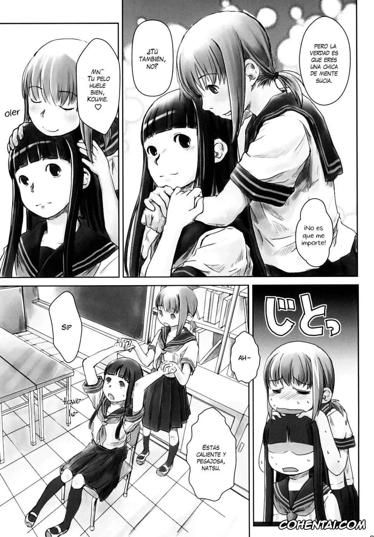 Original hentai, Les Chuu Life 2nd Lesson, pagina 6