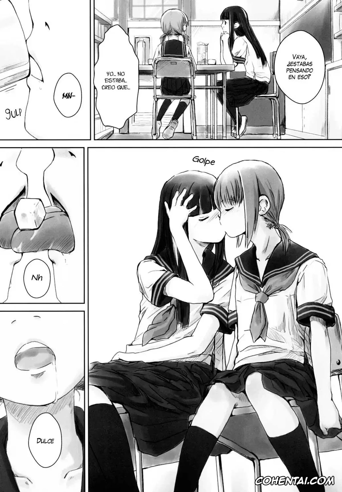 Original hentai, Les Chuu Life 2nd Lesson, pagina 9