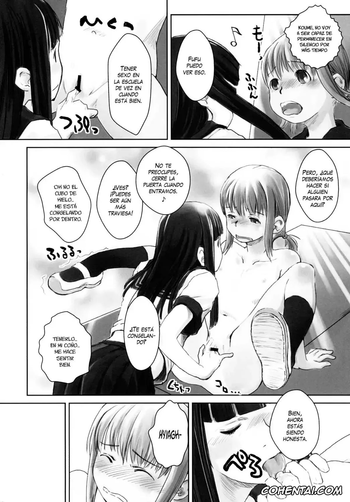 Original hentai, Les Chuu Life 2nd Lesson, pagina 15